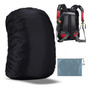 Funda Impermeable Para Mochila Negra Reforzada Para Senderis Negro Diseño De La Tela