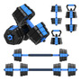 Kit De Mancuernas Ajustables 20kg 4 En 1 Para Ejercicio En C Azul
