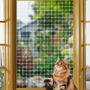 Malla De Nylon Para Gatos 10x3m Red Anticaída Seguridad Masc Color