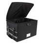 Caja Archivo Ignífuga Impermeable 39 5x31x25 5cm Portátil Negro