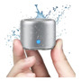 Mini Altavoz Bluetooth Portátil Con Graves Fuertes Plateado Plateado