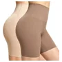 Calzones Faja Mujer 2 Piezas Short Invisible Cintura Alta