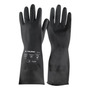 Guantes De Caucho Neopreno Puño Largo Tamaño M Para Químicos Multicolored