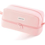 Estuche Organizador De Lápices Grande Color Rosa 23x10 Cm