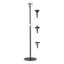 Soporte De Piso Ajustable Para Cámara Web 63 Pulgadas Negro
