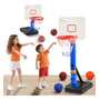 Canasta De Baloncesto Ajustable Para Niños Con Accesorios