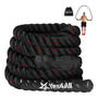 Cuerda De Salto Pesada 1.3 Kg Para Fitness Y Boxeo Negro