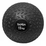 Pelota Slam Ball 15 Kg Goma Antideslizante Para Fitness Negro