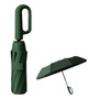 Paraguas Plegable Automático Impermeable Protección Uv 50 Az Verde Oscuro Diseño De La Tela