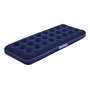 Colchón Inflable Flocado Azul 185x76x22 Cm Para Camping Azul