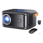 Proyector 4k 500ansi Portátil Android Wifi Bluetooth Multime Color