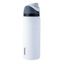 Botella De Acero Inoxidable 946 Ml Con Popote Integrado Blan