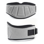 Cinturón De Levantamiento De Pesas Soporte Lumbar Gris Plata