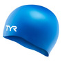 Gorro De Natación Silicona Antiarrugas Azul Una Talla Calida Azul Diseño De La Tela Talla