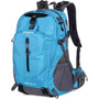 Mochila De Viaje Impermeable 40l Para Senderismo Y Camping A3- Azul Diseño De La Tela
