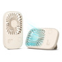 Ventilador De Mano Mini Portátil Recargable Usb 3 Velocidade Beige