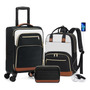 Equipaje De Mano 3 Piezas Con Bloqueo Tsa Impermeable 20 Pul