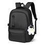Mochila Impermeable Para Laptop 15.6 Pulgadas 35l Negra Negro Diseño De La Tela