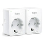 Enchufe Inteligente Wifi 220v 2 Amperios Pack De 2 Tp-link T Weiß