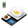 Báscula Digital De Cocina Doble Plataforma 15kg Alta Precisi Negro 0 G