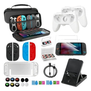 Fundas Para Nintendo Switch 2, 28 En1 Estuche Kit De Accesor
