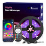 Tira Led Multicolor 5050 Bluetooth Control Remoto Ahorra Ene
