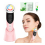 Masajeador Facial Antienvejecimiento 7 Modos Limpiador Led