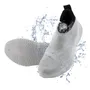 Cubre Zapatos Impermeable Antideslizante Reutilizable Blanco Blanco Talla Única