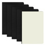Paquete De 5 Cuadernos A5 De Papel Kraft En Blanco 30 Hojas