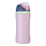 Termo De Acero Inoxidable Rosa 473 Ml Aislante Tapa Antiderr