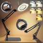 Lupa Con Luz Led 15x Flexible Con Cubierta Protectora 54cm