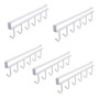Ganchos De Metal Para Utensilios Cocina 5 Piezas Blanco