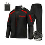 Impermeable Para Motociclista Traje 3 Piezas Rojo Vivo Rojo Vivo Ajuste Regular