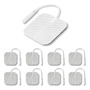 8 Parches Electrodos 5x5 Cm Reutilizables Autoadhesivos Tens