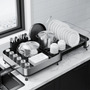 Escurridor De Platos Expandible De Acero Inoxidable Para Coc