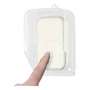 Tuqi Tapa Del Timbre Tapa De La Lluvia Del Timbre   Cubier Blanco