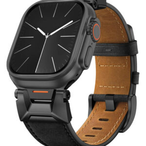Correa De Cuero Genuino Para Apple Watch 49mm 46mm 45mm 44mm