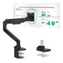 Soporte Para Monitor De 13 A 49 Pulgadas 20 Kg Negro Ajustab Negro