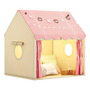 Casa De Campaña Para Niñas Castillo Portátil 130x106 Cm Rojo
