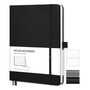 Libreta Dura A5 Negra 240 Páginas Cuaderno Ejecución