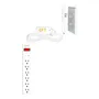 Corrector De Enchufe Ultrafino 2 Tomas 6 Usb Protección 1080 Blanco