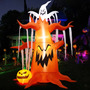 Árbol Inflable Halloween 3 Metros Fantasma Calabaza Led Pati