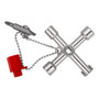 Llave Multifuncional 4 Puntas Para Gabinetes Y Contadores