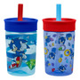 Vaso Entrenador Antiderrames 450 Ml 2 Pzs Ideal Para Niños