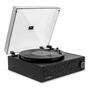 Tocadiscos Bluetooth 3 Velocidades Anti-salto Salida Rca 3.5 Negro