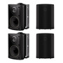 Altavoces Impermeables 4 Pulgadas Bluetooth Para Interior Y Negro