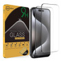 Protector De Pantalla Cristal Templado iPhone 15 Plus Pro Ma