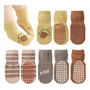 Calcetines Bebé Niñas 4 Pares Antideslizantes Gruesos 6 Mes-