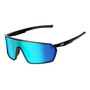 Gafas De Ciclismo Unisex Con Lentes Tac Protección Uv Negra