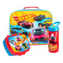 Juego De Lonchera Aislada Hot Wheels 3 Piezas Sin Bpa Niño